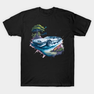 Summer Art DMC DeLorean T-Shirt